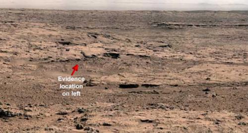 Что сфотографировал Марсаход Curiosity?
