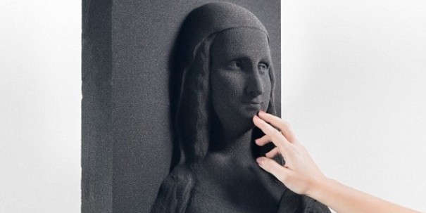 Создан трехмерный портрет Моны Лизы для слепых