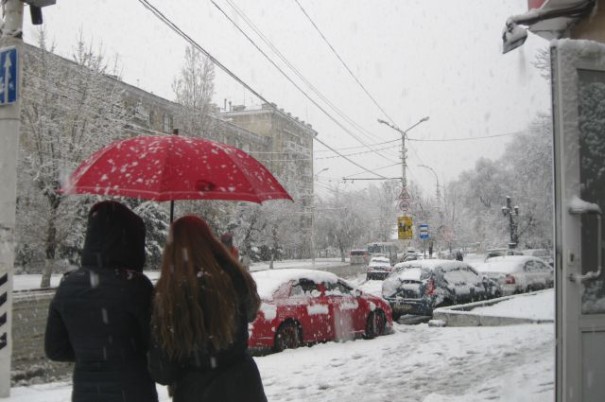 Мокрый снег предполагается на выходных в Хабаровске