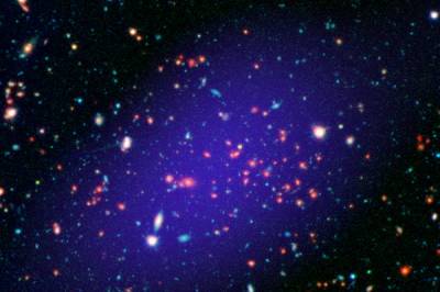 Астрономы отыскали самое крупное скопление далеких галактик