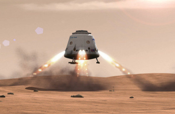 Ученые NASA ищут площадку для посадки корабля на Марсе