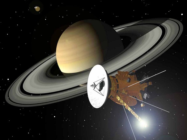 НАСА опубликовало новое фото спутника Сатурна Энцелада
