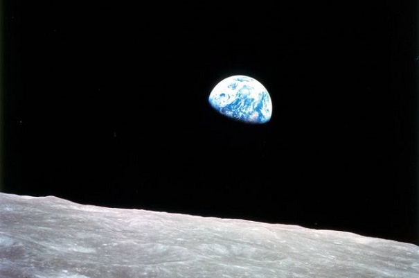 NASA опубликовало сделанную в 1968 фотокарточку Земли