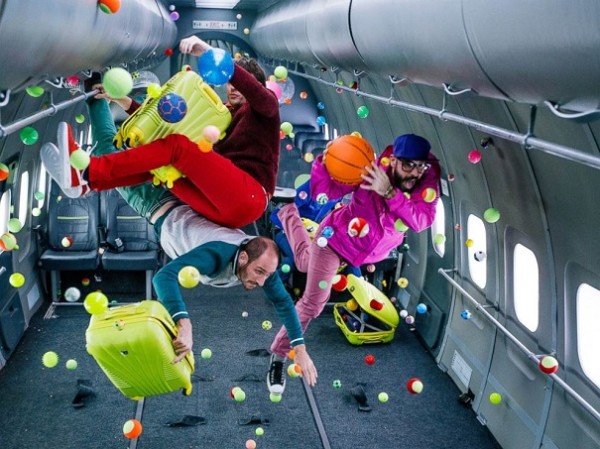 OK Go сняли музыкальный клип в невесомости