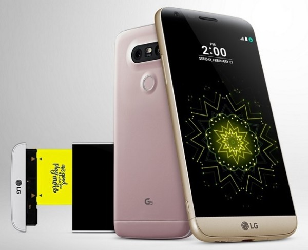 LG представила флагман G5: «железный» корпус, модульный дизайн, сменная батарея