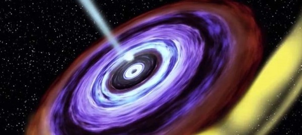 Астрофизики показали видео «пробуждения» черной дыры