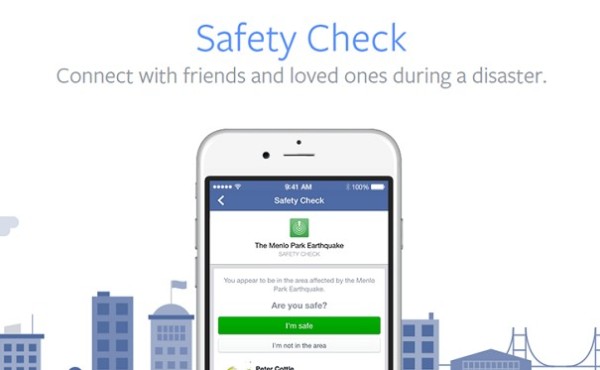 Фейсбук 22 марта активировал функцию «проверка безопасности»