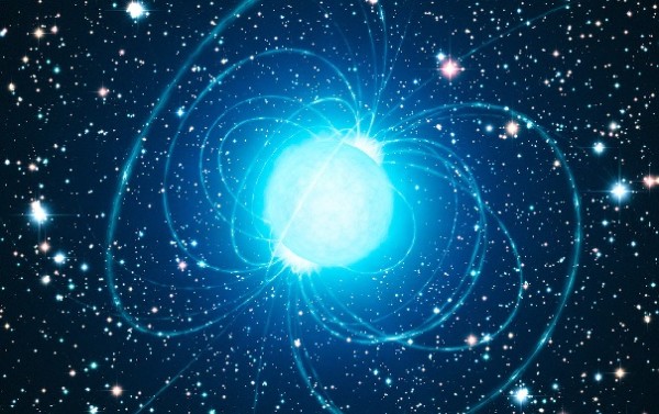 В галактике Андромеда в первый раз найдена вращающаяся нейтронная звезда