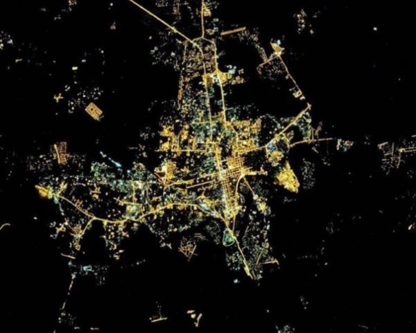 Космонавт Рязанский обнародовал сделанную с МКС фотокарточку Краснодара