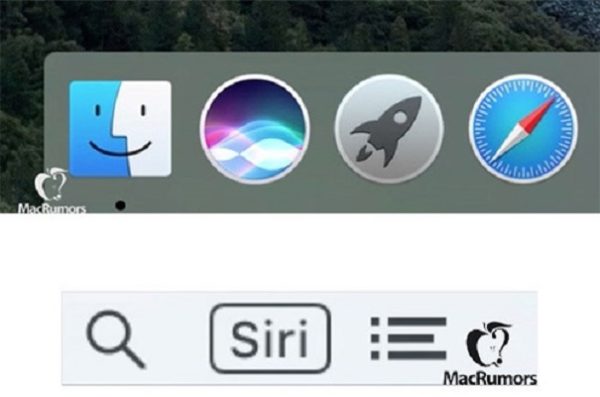 В Сеть утекли скриншоты OS X 10.12 с иконкой Siri