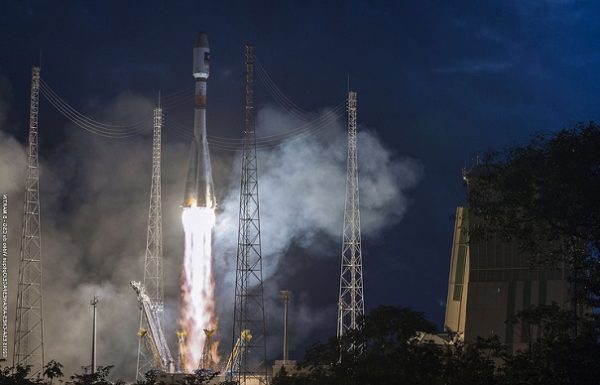 С космодрома Куру запущена русская ракета «Союз» со спутниками Galileo