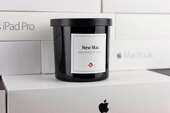 Свечу с ароматом новой техники Apple выпустили в США