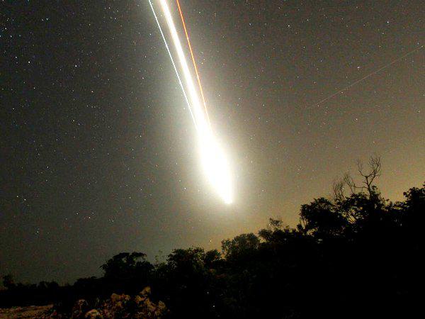 В Томской области метеорит пролетел рядом с тремя самолетами
