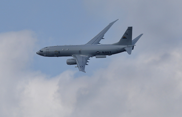 Патрульный противолодочный самолет P-8 Poseidon