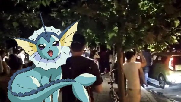 Тысячи жителей Нью Йорка ночью ловили покемона в Центральном парке