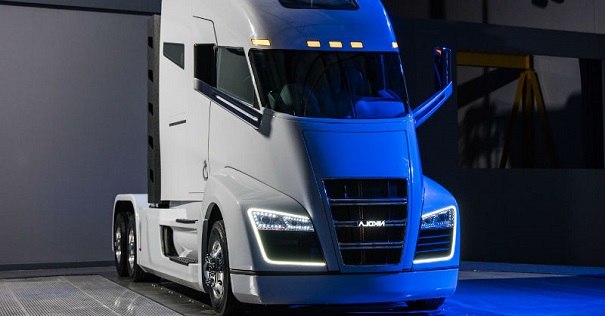 Штатская Nikola Motor представила грузовой автомобиль на водородном двигателе для дальних поездок