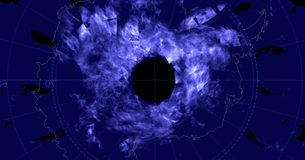 NASA зафиксировало редкое атмосферное явление над Антарктидой