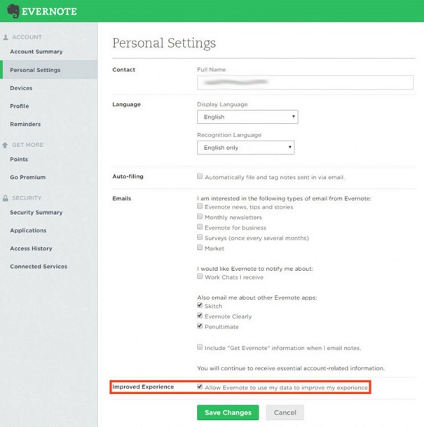 Сотрудники Evernote смогут читать заметки пользователей — как это отключить