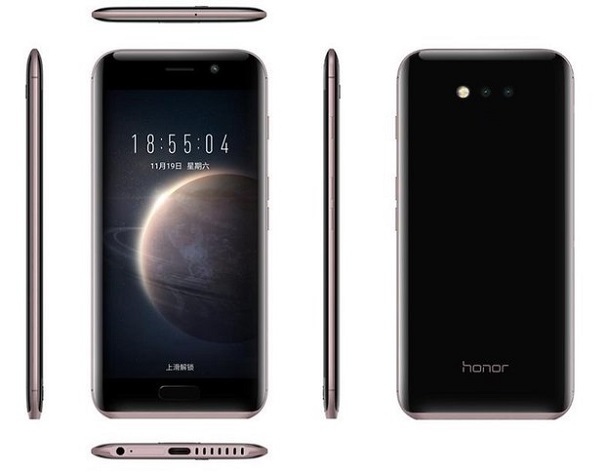 Huawei анонсировала инновационный Android-смартфон Honor Magic с изогнутым QHD-дисплеем
