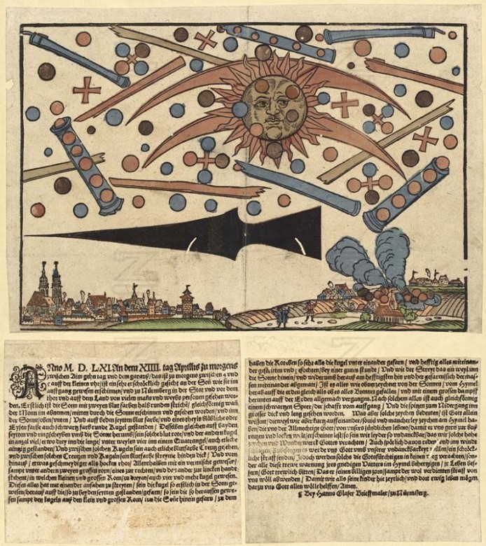«Битва НЛО над Нюрнбергом»: исторические свидетельства 1561 года