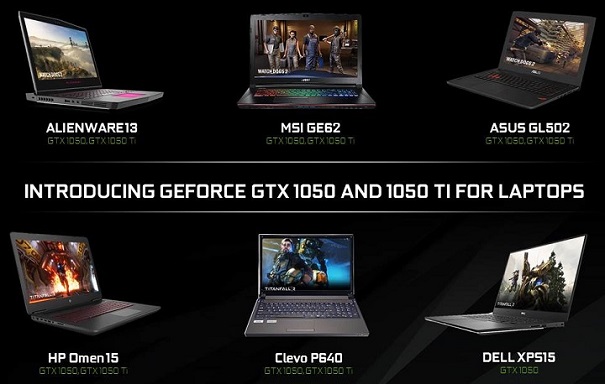 Видеокарты NVIDIA GeForce GTX 1050, 1050 Ti сейчас и в ноутбуках