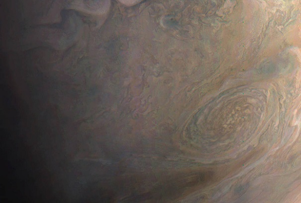 NASA показало снимок Юпитера в высоком разрешении