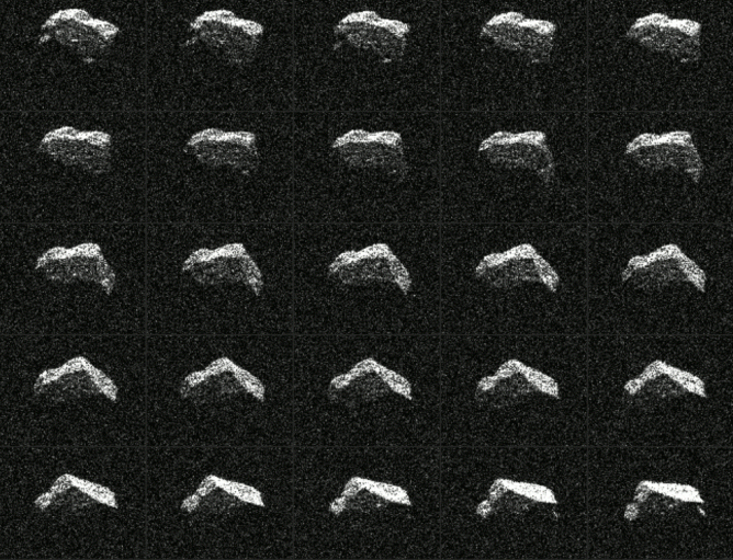 Учёные опубликовали снимки астероида 2017 BQ6 пролетевшего мимо Земли