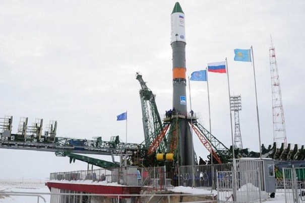 Заключительная ракета «Союз-У» установлена на «Гагаринском старте»