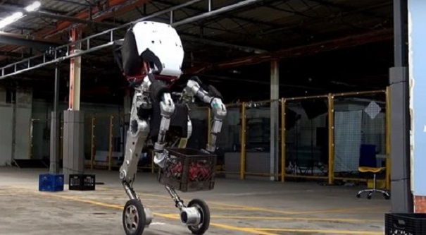 Boston Dynamics представила прыгающего робота на колесах