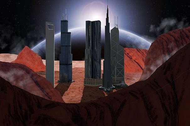 Ученые отыскали на Марсе 16-этажные «дома»