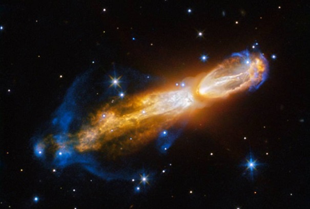 Телескоп Hubble прислал на Землю снимок бриллиантовой «звездной смерти»