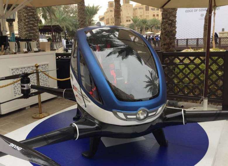 В Дубае представили 'летающий автомобиль': опубликовано видео