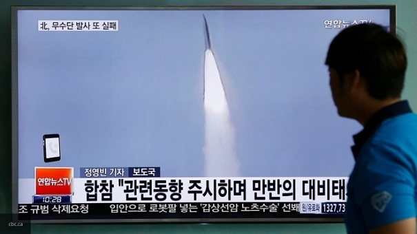 Запущенные ракеты КНДР упали на самом недалёком расстоянии от Японии