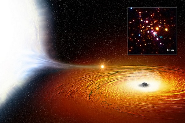 Ученые открыли звезду, которая вращается вокруг черной дыры