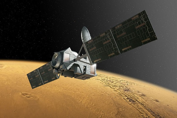 Аппарат TGO начал торможение о верхние слои атмосферы Марса