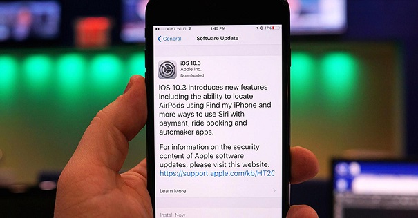 Apple выпустила версию iOS 10.3 с функцией поиска наушников