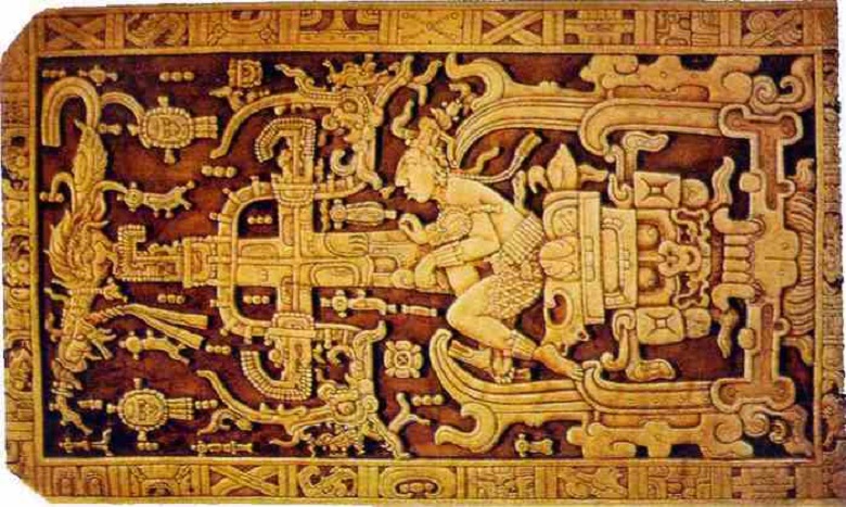 Правитель майя прибыл из космоса?