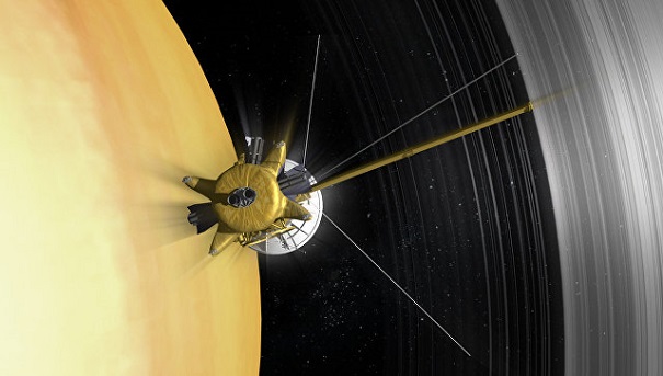 Зонд «Cassini» сгорит на заключительном этапе исследования Сатурна