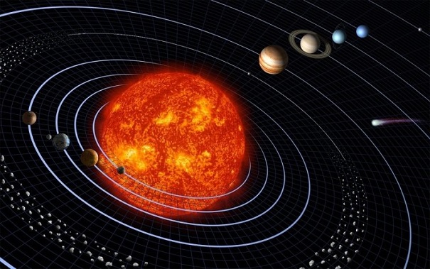 В NASA обнаружили копию Солнечной системы с появляющимися планетами