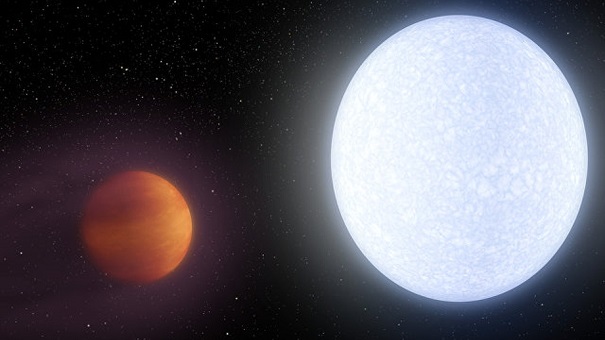 Астрономы обнаружили одну из самых пламенных из известных планет