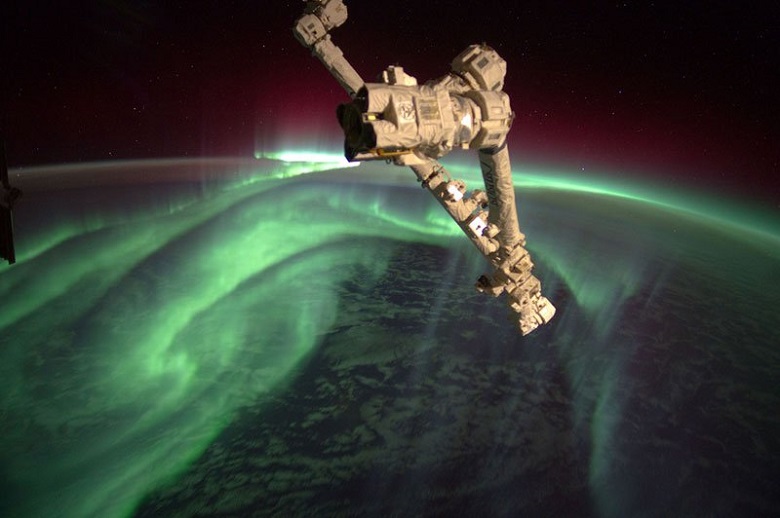 Астронавт NASA снял северное сияние с борта МКС