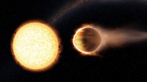 Ученые обнаружили в атмосфере экзопланеты светящуюся воду