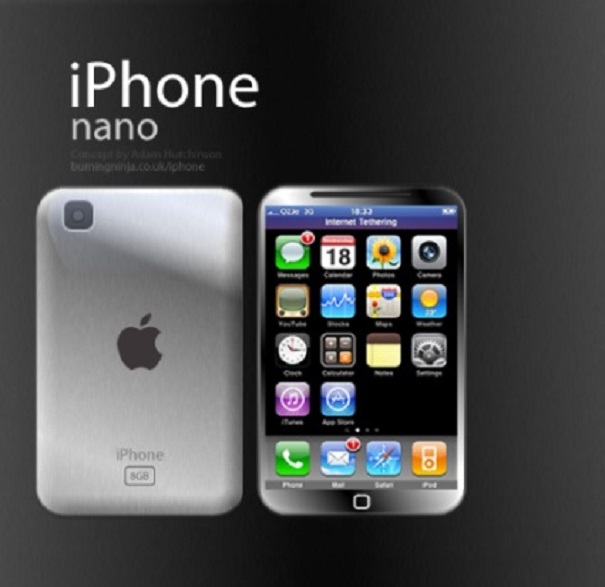 Компания Apple запатентовала новый iPhone в корпусе iPod nano