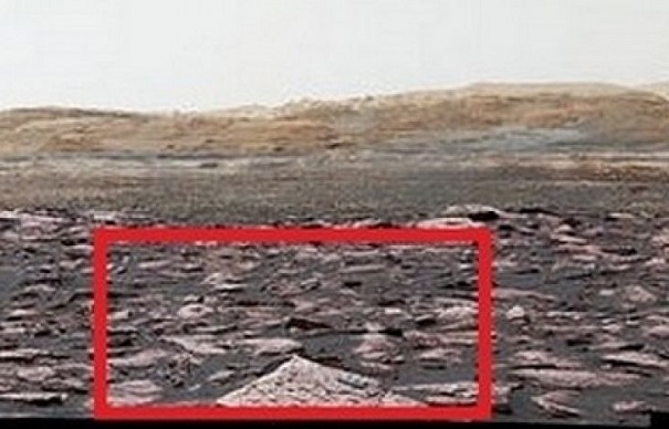 На Марсе отыскали обломки космического корабля