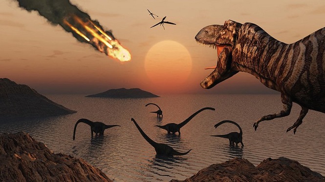 Ученые: убивший динозавров астероид устроил на Земле сумрак на два года