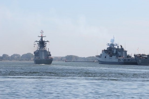 Корабли Балтфлота РФ вышли в море на учения «Запад-2017»