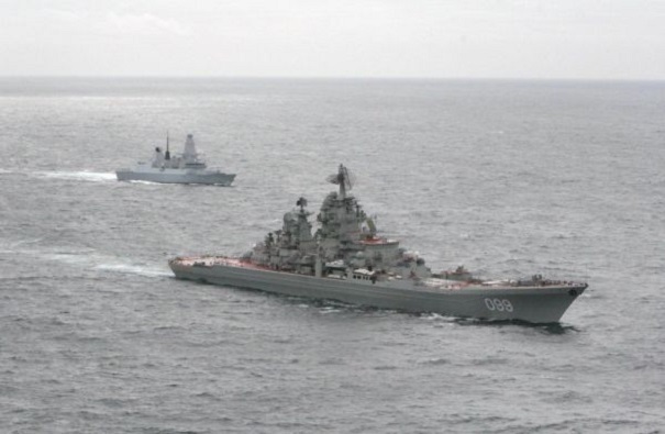 У границ Латвии засекли три русских корабля