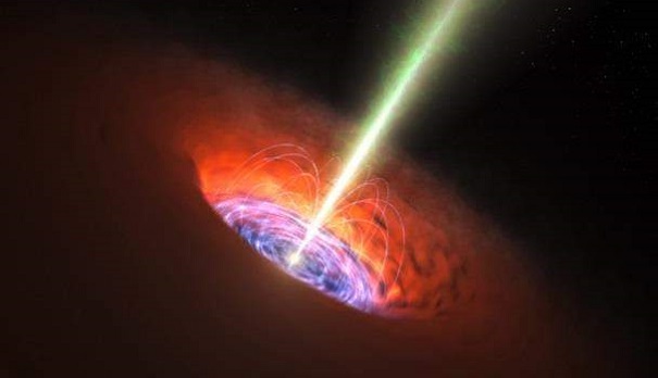 Ученые обнаружили в галактике сверхмассивные касающиеся друг дружку черные дыры