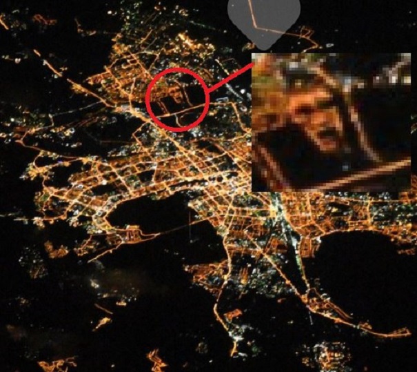 Космонавт сделал фото Челябинска из иллюминатора МКС