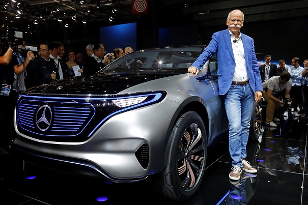 1-ый электрический кроссовер Mercedes EQ будут собирать В США